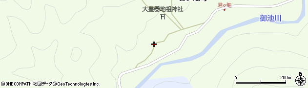 滋賀県東近江市君ケ畑町835周辺の地図