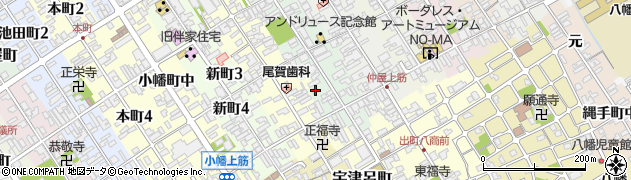 滋賀県近江八幡市為心町上25周辺の地図