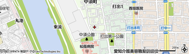愛知県名古屋市中川区中須町227周辺の地図