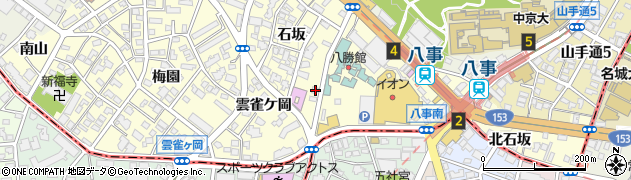 愛知県名古屋市昭和区広路町石坂11-1周辺の地図
