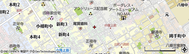 滋賀県近江八幡市為心町上周辺の地図