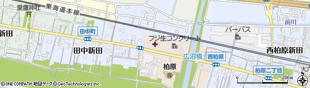 静岡県富士市沼田新田4周辺の地図