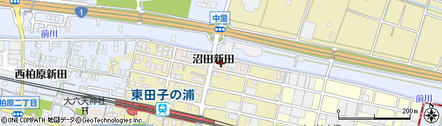 静岡県富士市沼田新田87周辺の地図