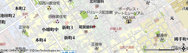 滋賀県近江八幡市為心町上22周辺の地図