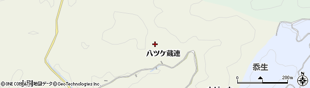 愛知県豊田市井ノ口町八ツケ蔵連周辺の地図