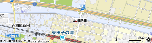 静岡県富士市沼田新田82周辺の地図