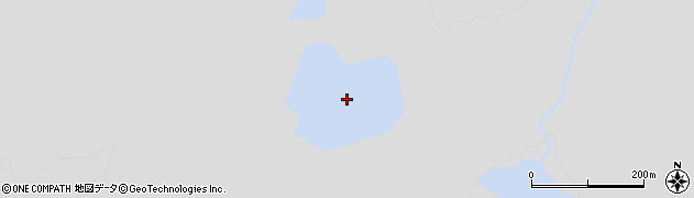 三ツ池周辺の地図
