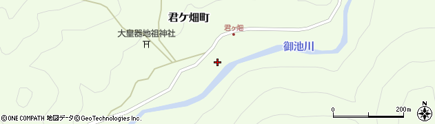 滋賀県東近江市君ケ畑町758周辺の地図