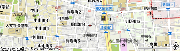 株式会社駒場コープ周辺の地図