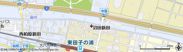 静岡県富士市沼田新田79周辺の地図