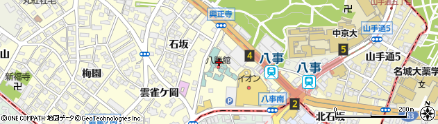 愛知県名古屋市昭和区広路町石坂5周辺の地図