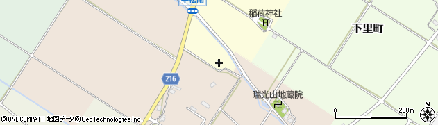 滋賀県東近江市平松町1521周辺の地図