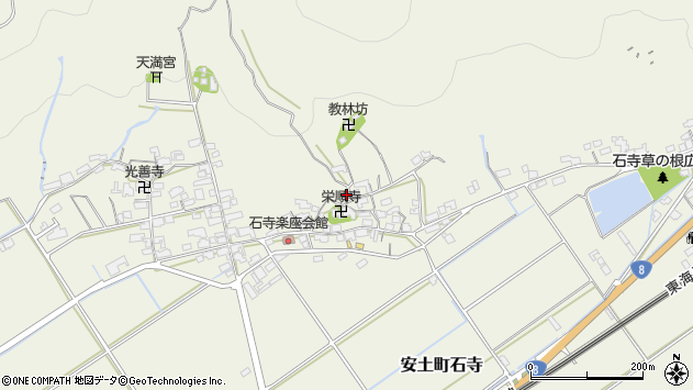〒521-1331 滋賀県近江八幡市安土町石寺の地図
