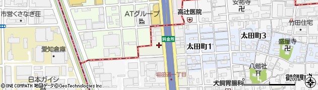愛知県名古屋市瑞穂区高辻町周辺の地図