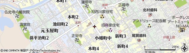滋賀県近江八幡市正神町周辺の地図