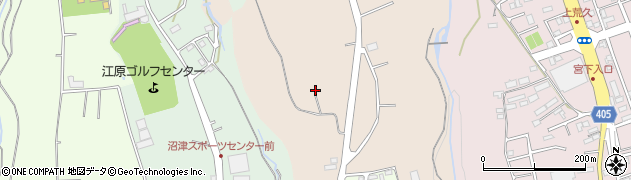 静岡県沼津市東熊堂250周辺の地図