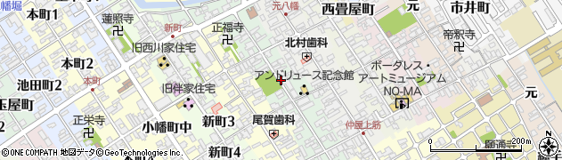 滋賀県近江八幡市為心町（中）周辺の地図