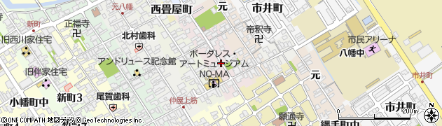 滋賀県近江八幡市博労町中周辺の地図