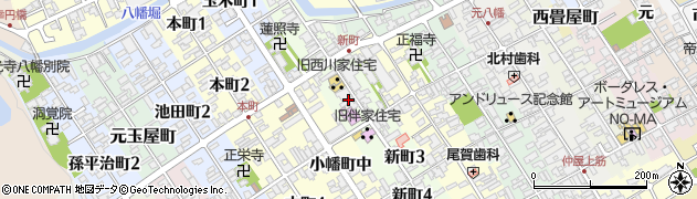 麻香近江八幡店周辺の地図