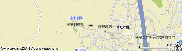 静岡県富士市中之郷周辺の地図