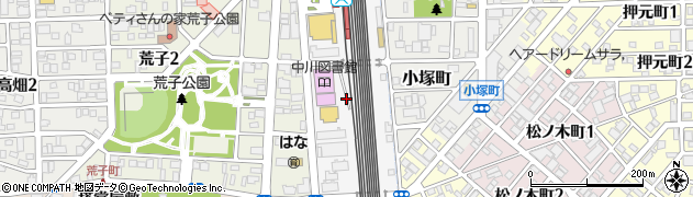 愛知県名古屋市中川区吉良町周辺の地図