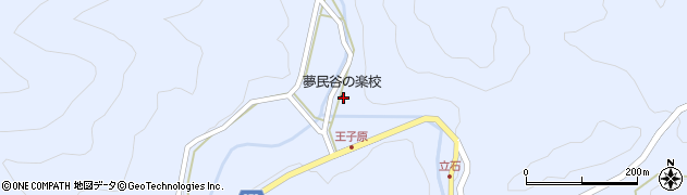 島根県雲南市吉田町民谷456周辺の地図