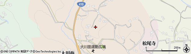 千葉県鴨川市大川面周辺の地図