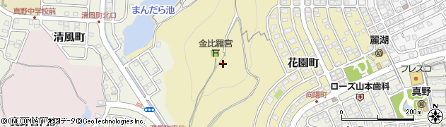 滋賀県大津市真野普門町周辺の地図