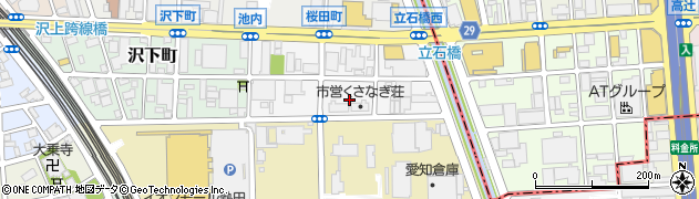 愛知県名古屋市熱田区池内町周辺の地図