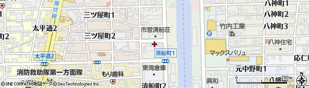 なごや建設事業サービス財団（公益財団法人）　名古屋建設技術センター周辺の地図