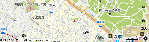 愛知県名古屋市昭和区広路町石坂36-1周辺の地図