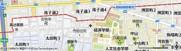 丸八寿司 本店周辺の地図