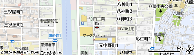 愛知県名古屋市中川区八神町4丁目27周辺の地図