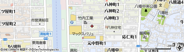 愛知県名古屋市中川区八神町4丁目31周辺の地図