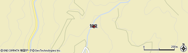 愛知県北設楽郡設楽町八橋知生周辺の地図