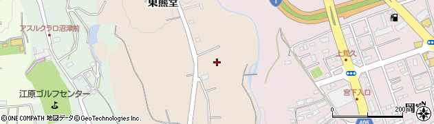 静岡県沼津市東熊堂262周辺の地図