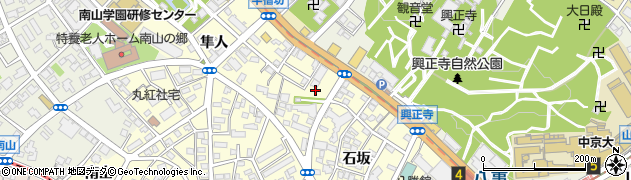愛知県名古屋市昭和区広路町石坂80-8周辺の地図