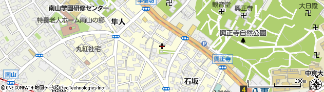 愛知県名古屋市昭和区広路町石坂80周辺の地図