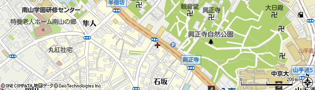 愛知県名古屋市昭和区広路町石坂50周辺の地図