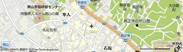 愛知県名古屋市昭和区広路町石坂80-69周辺の地図