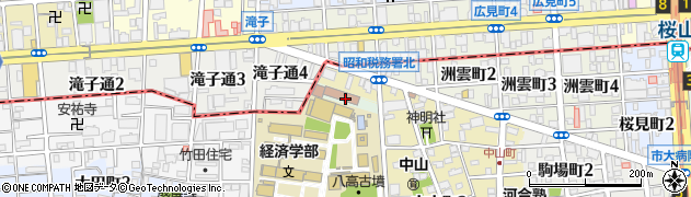 愛知県名古屋市瑞穂区瑞穂町（西藤塚）周辺の地図