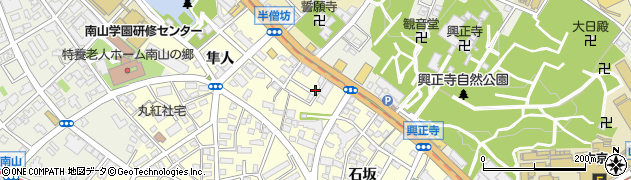 愛知県名古屋市昭和区広路町石坂80-20周辺の地図
