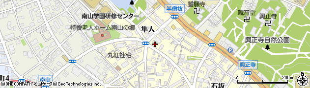 愛知県名古屋市昭和区広路町石坂40周辺の地図