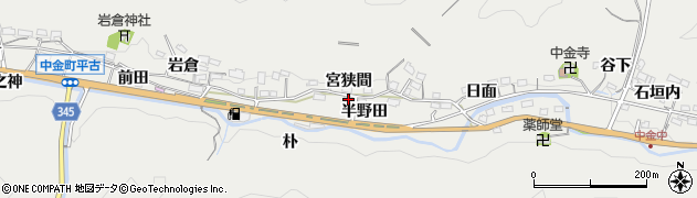 松井新聞店周辺の地図