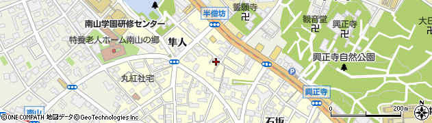 愛知県名古屋市昭和区広路町石坂46周辺の地図