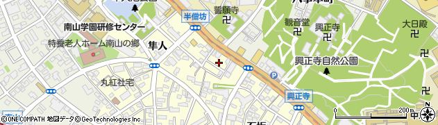 愛知県名古屋市昭和区広路町石坂80-22周辺の地図