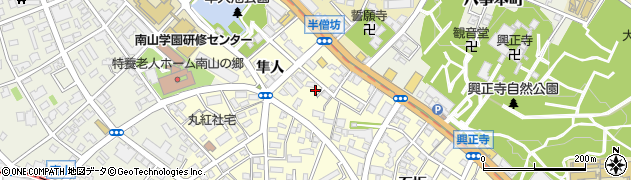 愛知県名古屋市昭和区広路町石坂45周辺の地図
