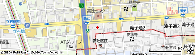 東海労働金庫名古屋東支店周辺の地図