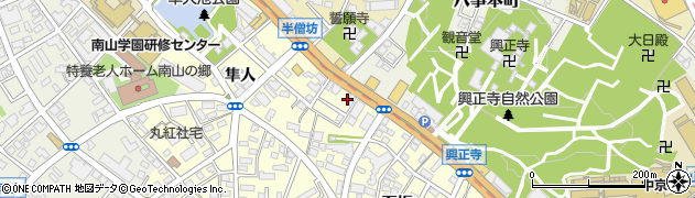 愛知県名古屋市昭和区広路町石坂83周辺の地図