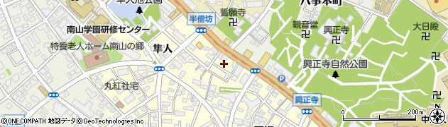 愛知県名古屋市昭和区広路町石坂80-23周辺の地図